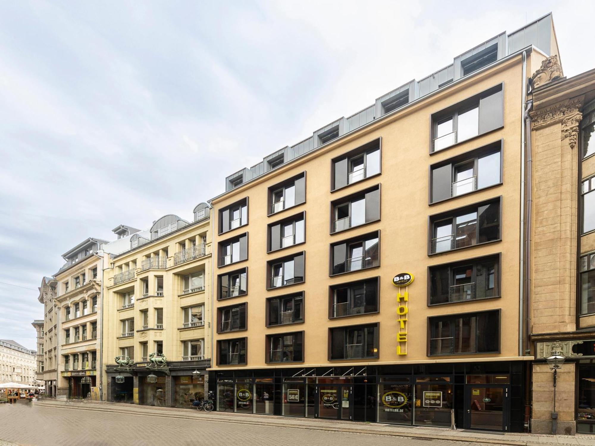 B&B Hotel Leipzig-City Exterior foto